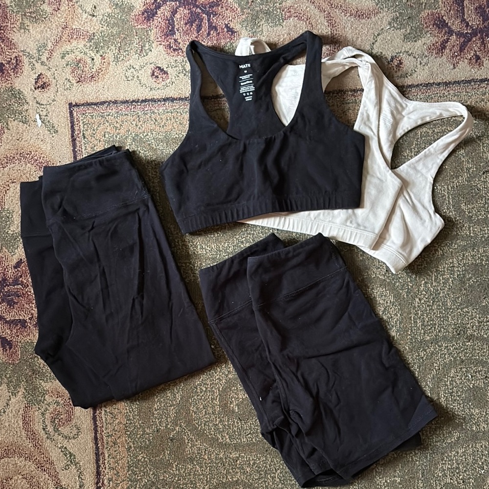 Mate the Label bras/leggings M